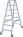 Drabina Krause Stabilo 2 x 7 st. (wys. rob. 3,20m) z rolkami