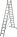 Drabina Krause TRBS 2x12 (wys. rob. 6,70m) rozstawno-przystawna