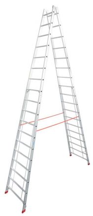 Drabina Krause Stabilo 2 x 18 szczebli (wys. rob. 6,25m)