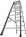 Drabina Krause SePro D 2x7 st. (wys. rob. 3,05m)