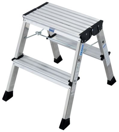 Drabina dwustronna Krause Rolly 2x2 st. (wys. rob. 2,45m)