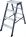 Drabina Krause SePro D 2x4 st. (wys. rob. 2,40m)
