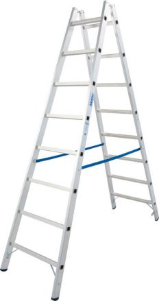 Drabina Krause Stabilo 2 x 8 szczebli (wys. rob. 3,55m)