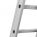 Drabina przystawna HAILO Master A60 1x9 stopni (wys. rob. 3,39m)