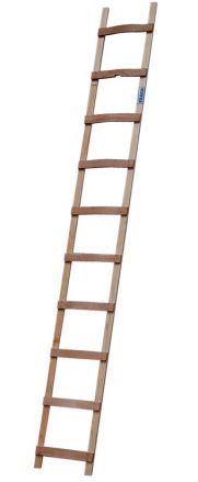 Drabina dachowa Krause 8 szczebli (długość 2,25m) drewno
