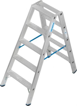 Drabiny dwustronne aluminiowe Krause DoppelLeiter ze stopniami R13