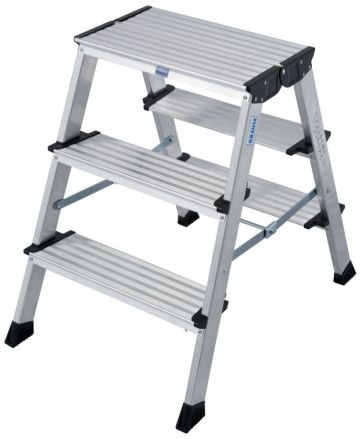 Drabina dwustronna Krause Treppo 2 x 3 st. (wys. rob. 2,65m)