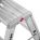 Drabina dwustronna HAILO D80 2x3 (wys. rob. 2,70m)