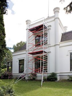 Rusztowne Altrex 5200 (1,35x1,85m) wys. rob. 12,20m pomost Fiber-deck®