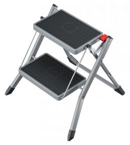 Schodki składane stalowe HAILO MK62 StandardLine 2 st (wys. rob. 2,44m)