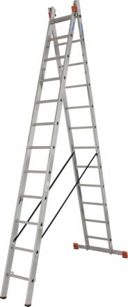 Drabina Krause Dubilo 2x12 szczebli rozstawno-przystawna (wys. rob. 6,85m)
