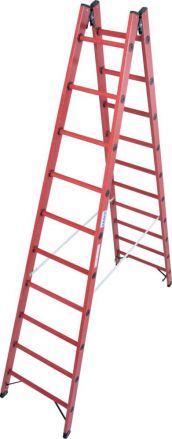 Drabina dwustronna Krause 2x10 szczebli (wys. rob. 4,10m)
