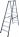 Drabina Krause SePro D 2x8 st. (wys. rob. 3,30m)