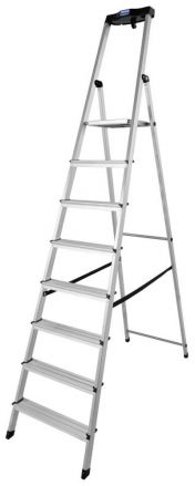 Drabina Krause Safety 8 st. (wys. rob. 3,70m)