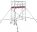 Rusztowanie Krause Stabilo 1000 2,50 x 0,75m (wys. rob. 4,30m)