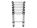 Drabina aluminiowa teleskopowa 1x9 Hailo SELEKTA (wys. rob. 3,60m)