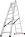 Drabina Krause Corda rozst-przyst. 2x8 (wys. rob. 4,80m)