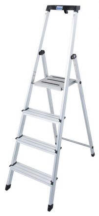 Drabina Krause Safety 4 st. (wys. rob. 2,85m)