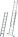 Drabina Krause TRBS 3x8 wielofunkcyjna (wys. rob. 5,95m)