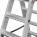 Drabina dwustronna HAILO Master D100 2x7 stopnie (wys. rob.3,17m)
