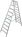Drabina dwustronna Stabilo DoppelLeiter 2x10 st. R13 (wys. rob. 3,90m)