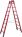 Drabina dwustronna Krause 2x8 szczebli (wys. rob. 3,55m)