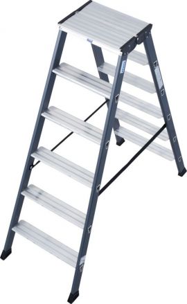 Drabina Krause SePro D 2x6 st. (wys. rob. 2,85m)