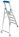 Drabina Krause Stabilo 5 st. (wys. rob. 3,20m) z rolkami