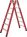 Drabina dwustronna Krause 2x6 stopnie (wys. rob. 2,85m)