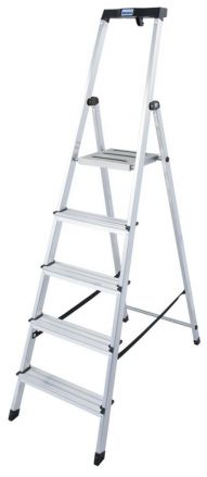 Drabina Krause Safety 5 st. (wys. rob. 3,05m)