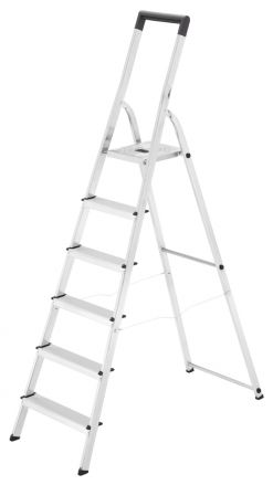 Drabina jednostronna aluminiowa HAILO L40 BasicLine 6 st (wys. rob. 3,28m)